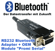 Bluetooth, Funk + Infrarot Datenübertragung